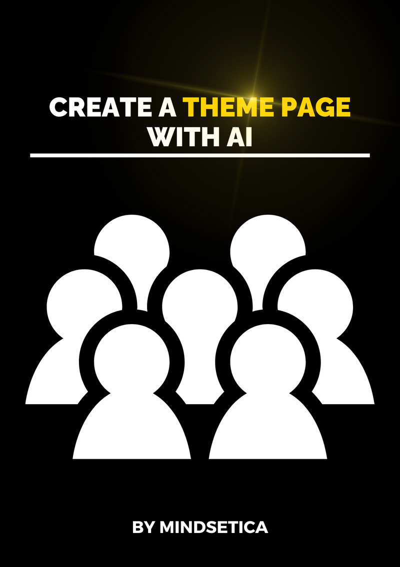 Create A Theme Page With AI